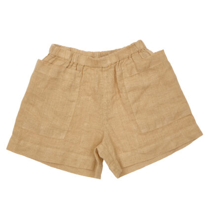 As We Grow Pocket stuttbuxur (Camel)