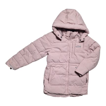 Icewear ljósbleik úlpa 134/140