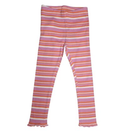 Bleikar röndóttar leggings Kids up
