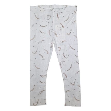 Ljósar leggings með stráum Fixoni