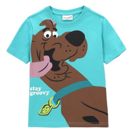 Grænn stuttermabolur Scooby Doo