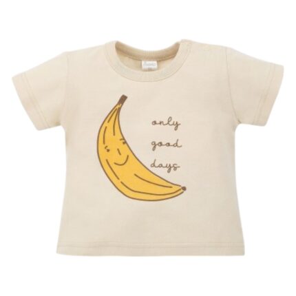 Drappaður Only good days banana stuttermabolur